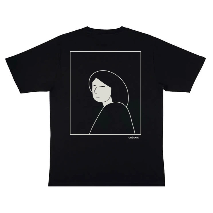 NDTC TSHIRT black oversized unisex Back