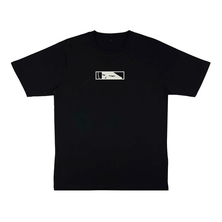NDTC TSHIRT black oversized unisex Front
